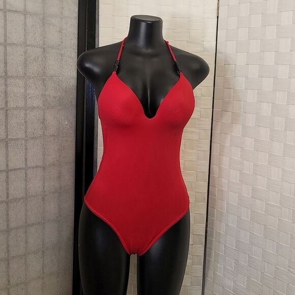 BRAND NEW CHAMELA ONE-PIECE V-NECK SWIMSUITS - Picture 2 of 14